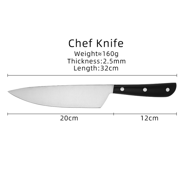 Couteau de chef 3CR13
