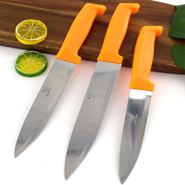 Ensembles de couteaux de cuisine simples et utiles 3PCS