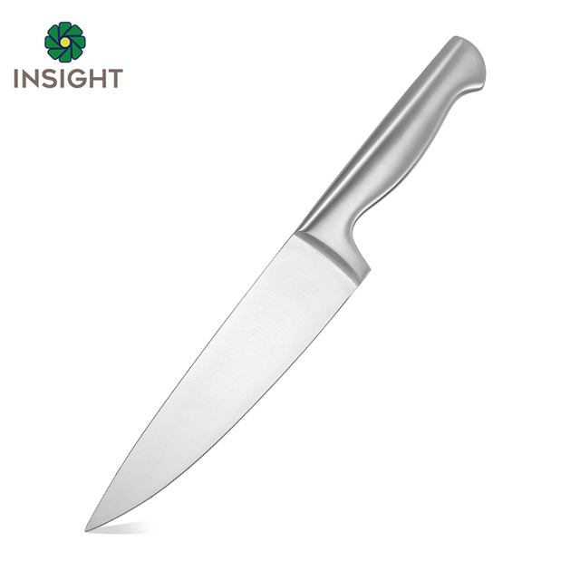 Conception de couteau de chef à poignée ergonomique