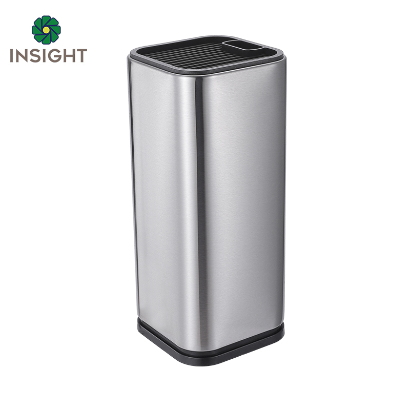 Bloc de couteau en acier inoxydable premium