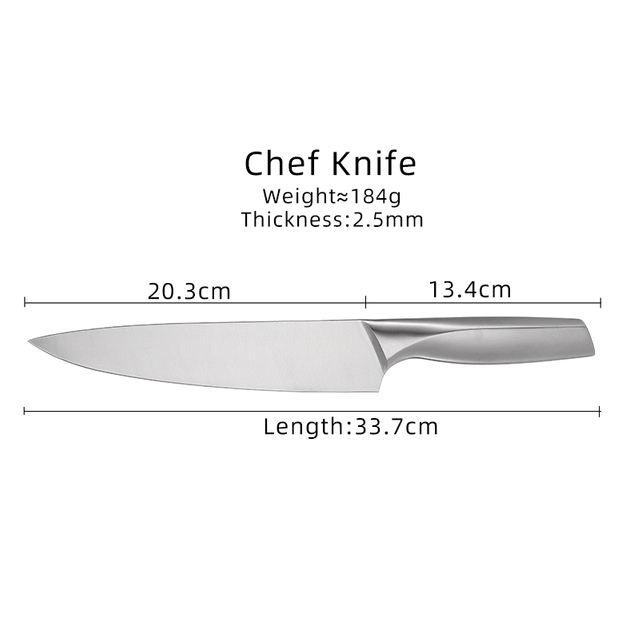 Couteau de chef en acier