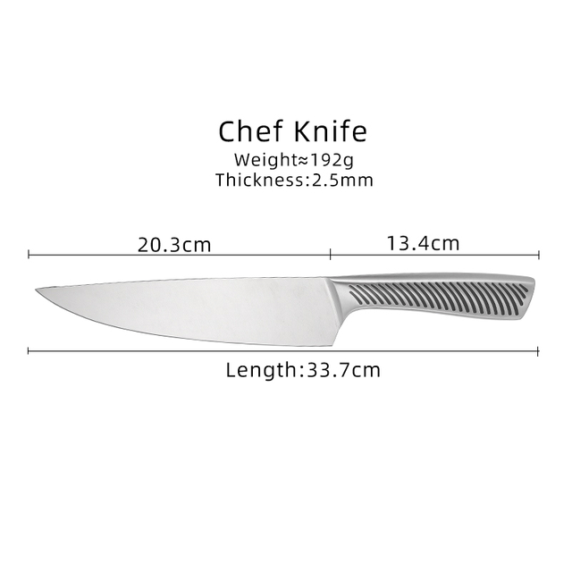 Couteau de chef tranchant