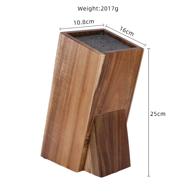 Beaux porte-bois au couteau
