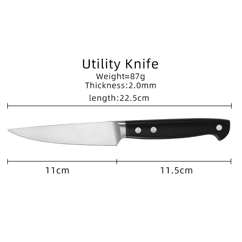 Couteau utilitaire professionnel de 5 pouces
