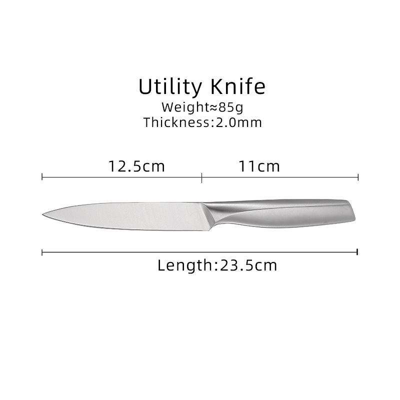 V inch utilitas cultro cum CDXXX manubrio