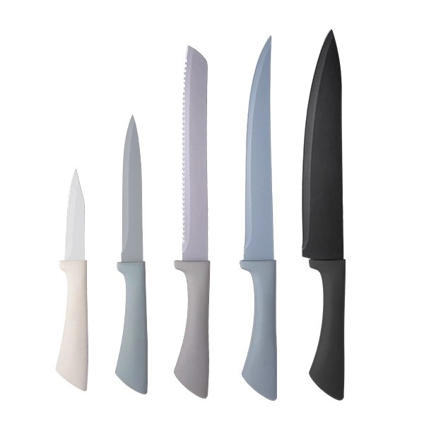 Ensemble de couteaux de cuisine de 5pcs