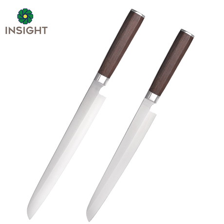 Coltello pugnalato con manico in legno