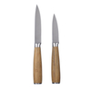 Set di coltelli a 5 pezzi manico in legno