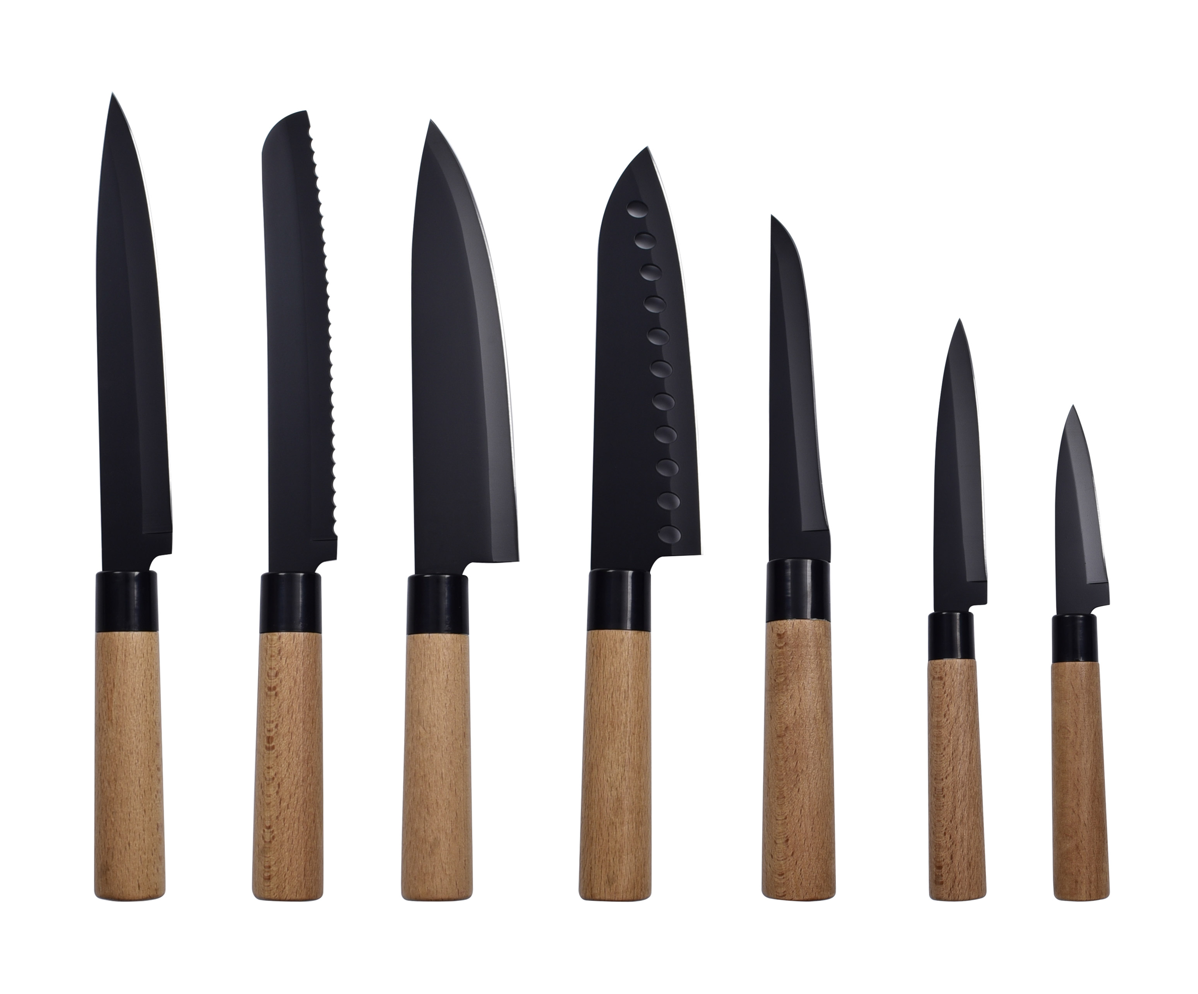 Ensemble de couteaux de cuisine antiadhésif 